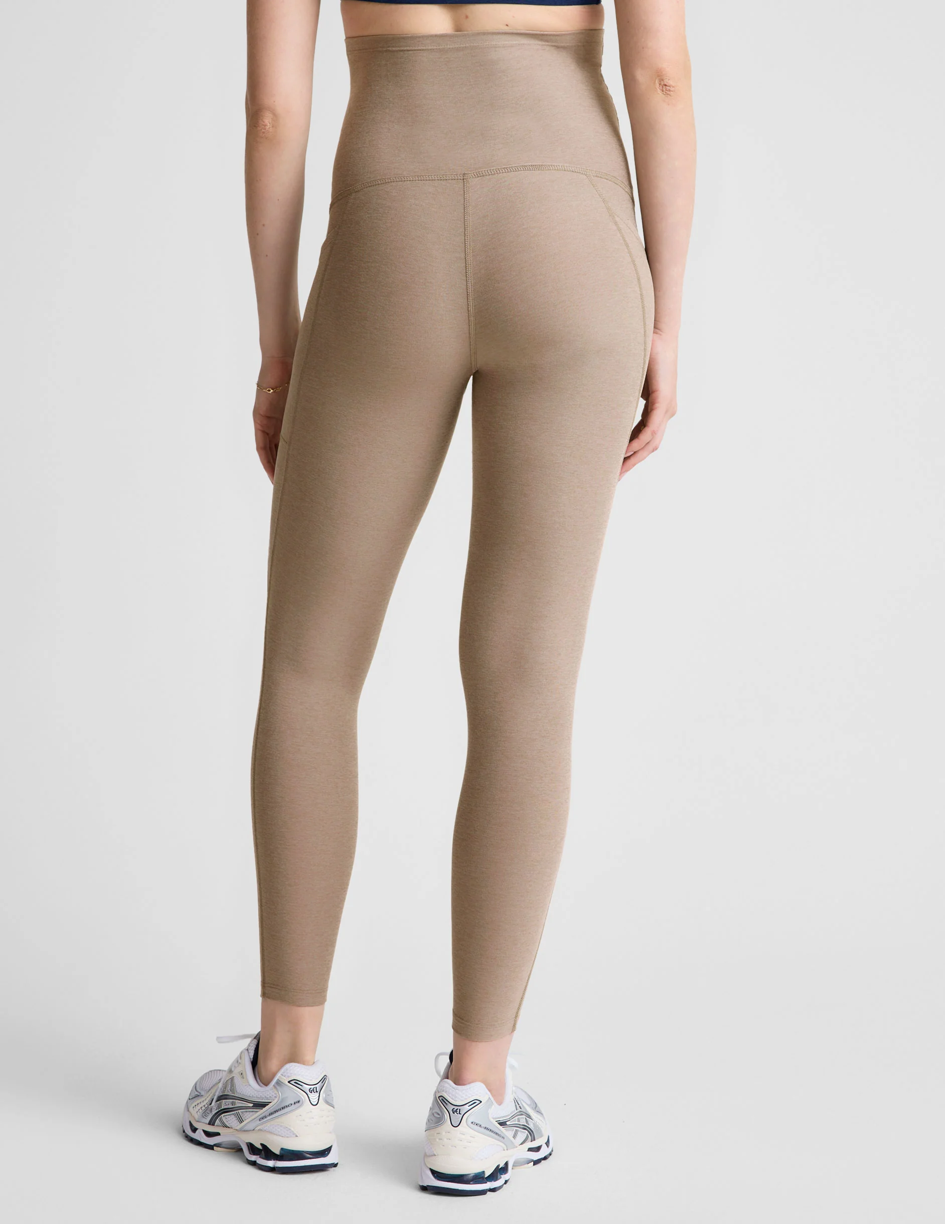 Spacedye Love the Bump Maternity Pocket Midi Legging - Onhollan