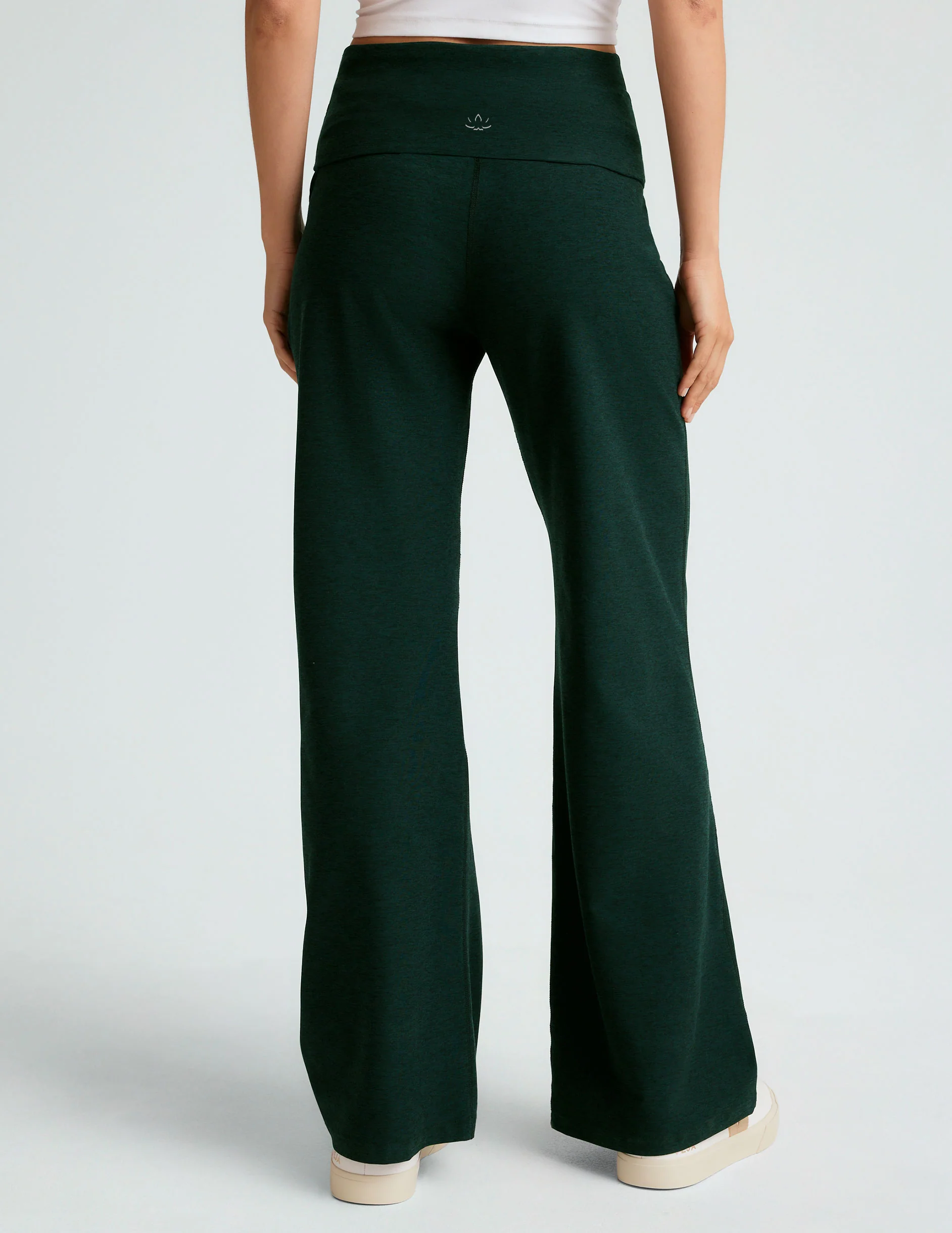Spacedye Foldover Wide Leg Pant - Onhollan