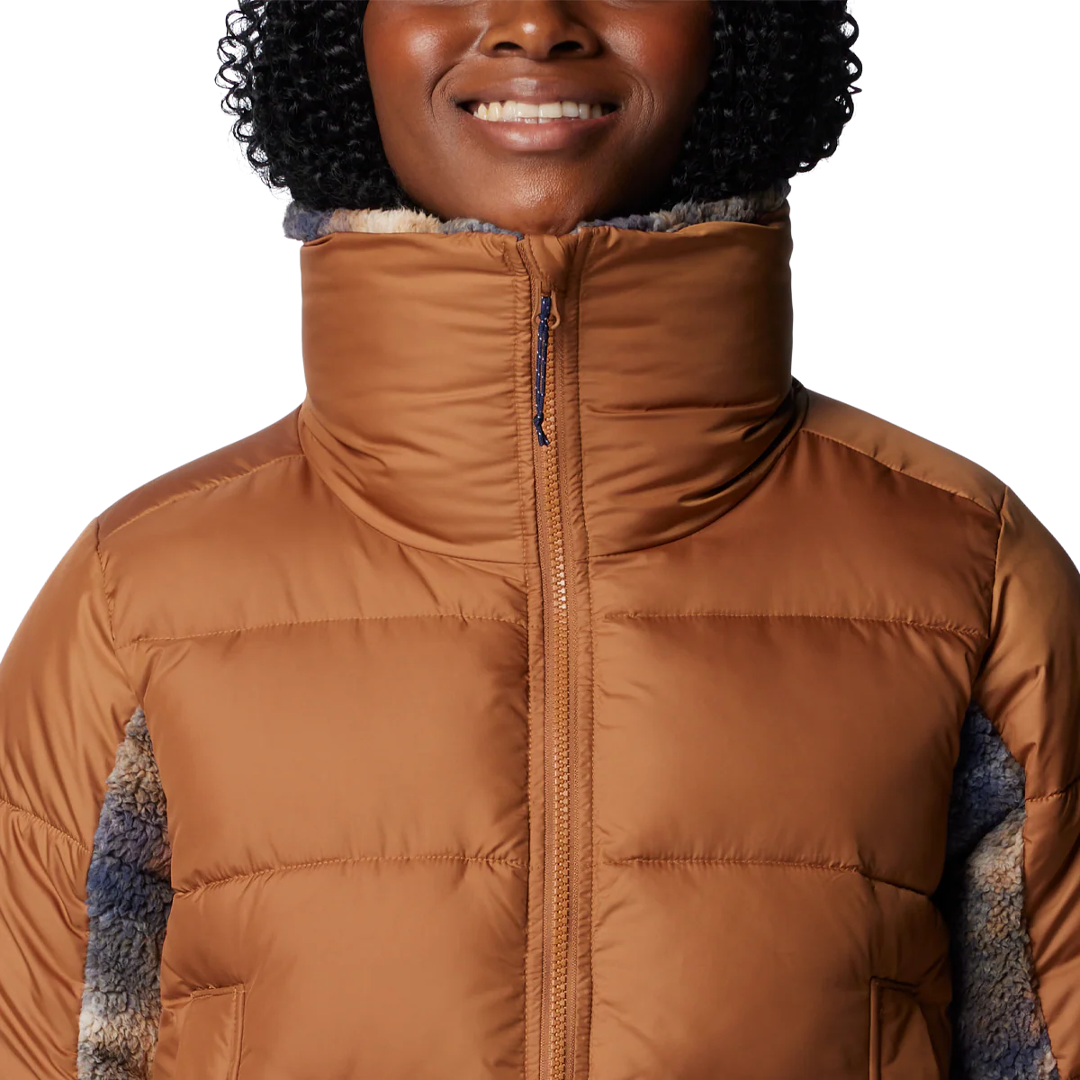 Women's Leadbetter Point II Print Sherpa Hybrid - Onhollan