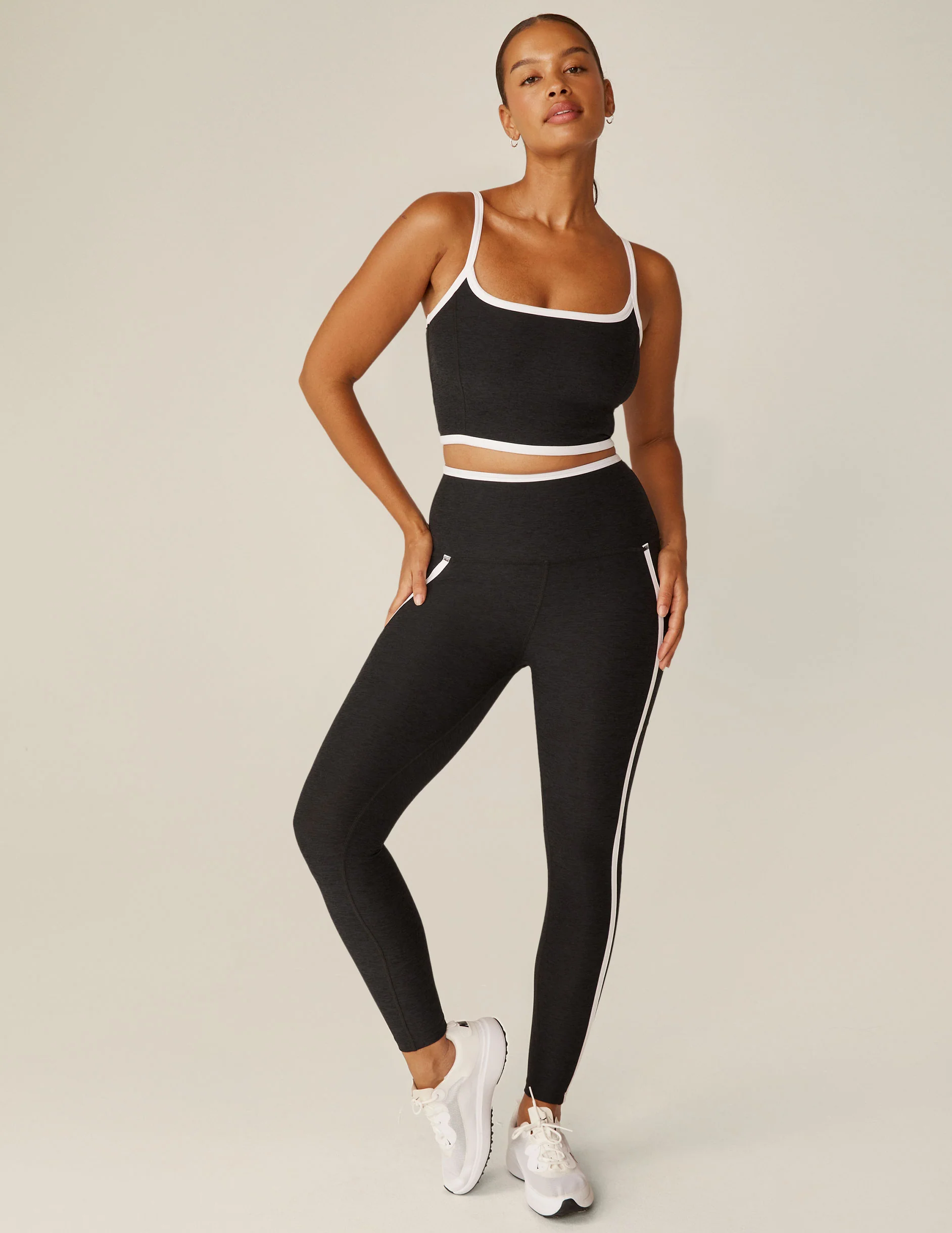 Spacedye New Moves High Cropped Tank - Onhollan