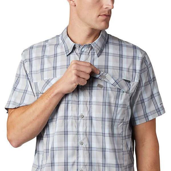 Men's Silver Ridge Lite Plaid Short Sleeve Shirt - Onhollan