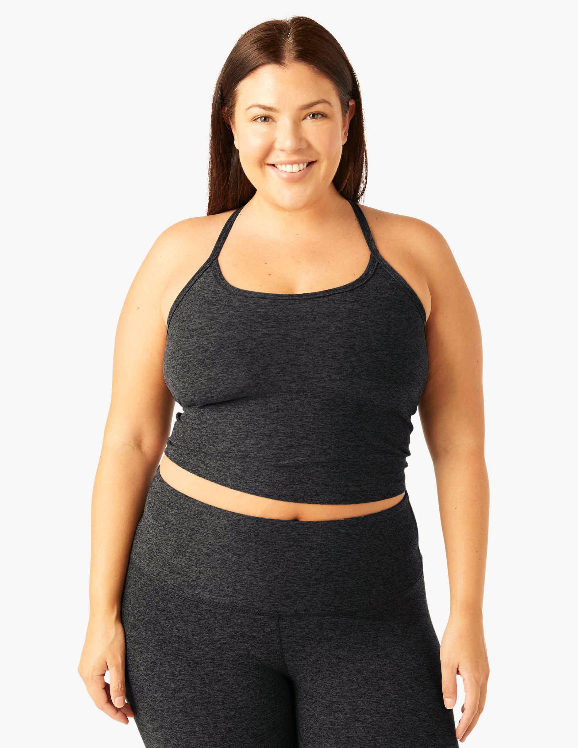 Spacedye Slim Racerback Cropped Tank - Onhollan