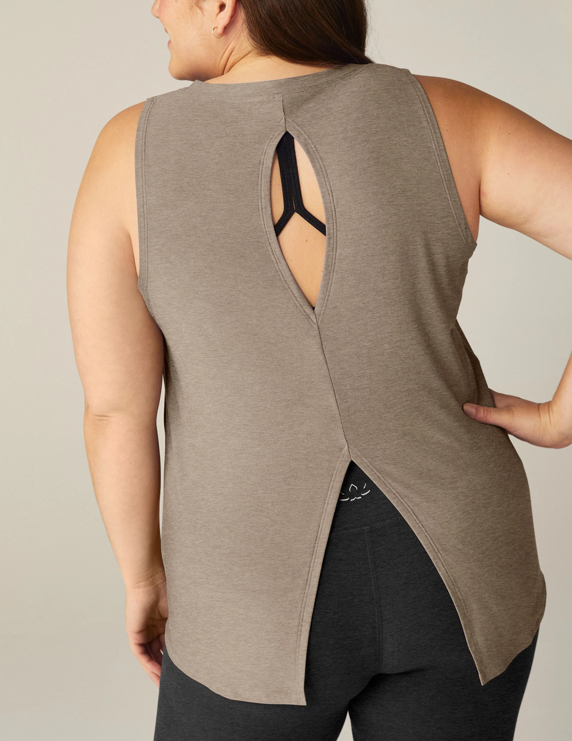 Featherweight All About It Split Back Tank - Onhollan
