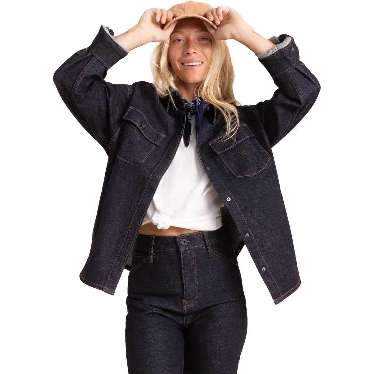 Women's Amberley -  Kaihara Shirt Jacket - Onhollan