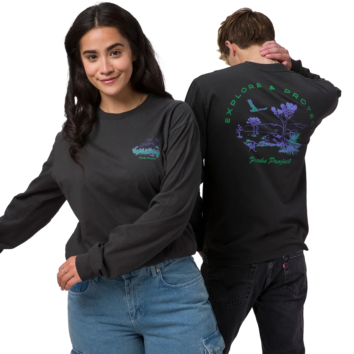 National Park Welcome Long Sleeve Tee - Onhollan