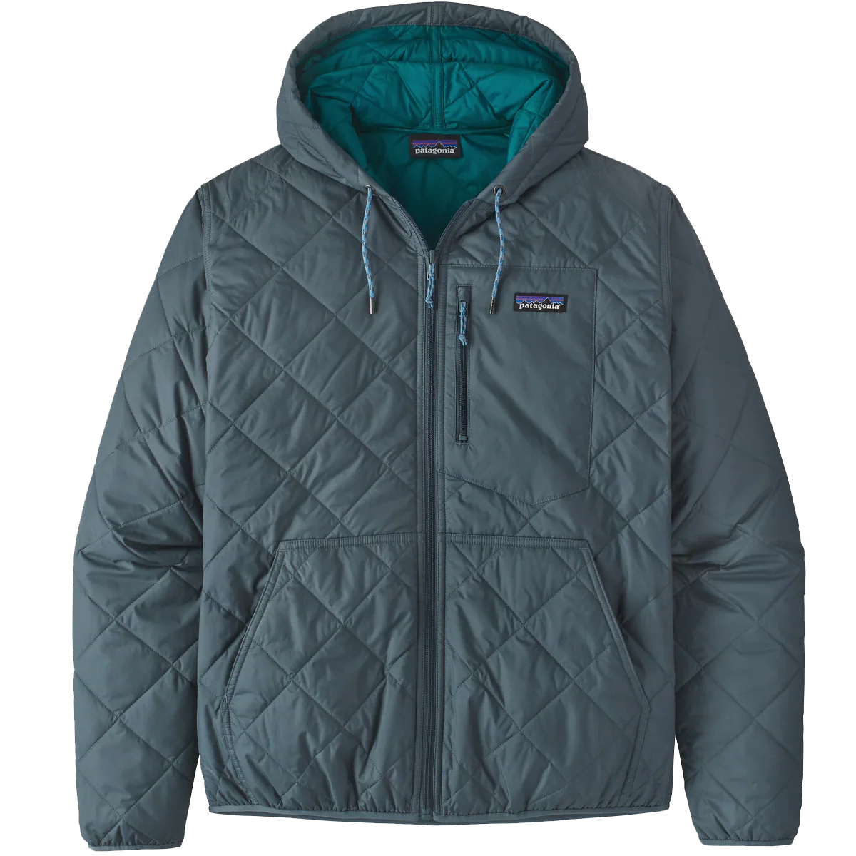 Men's Diamond Quilt Bomber Hoody - Onhollan