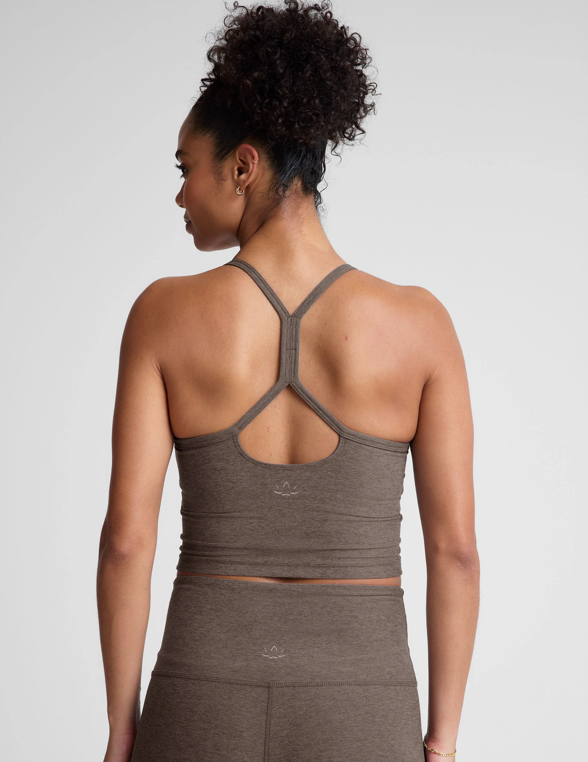 Spacedye Slim Racerback Cropped Tank - Onhollan