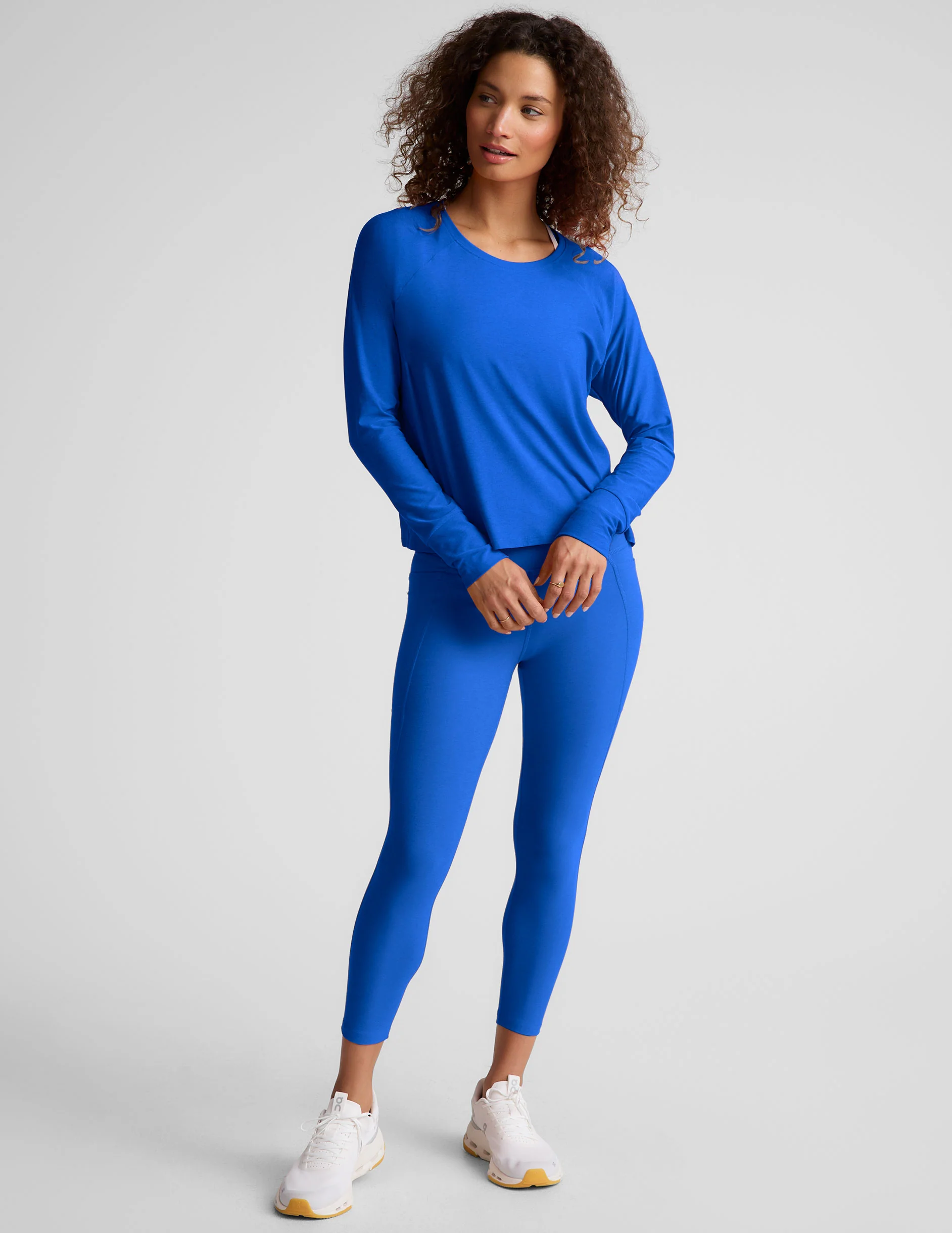 Spacedye Out Of Pocket High Waisted Capri Legging - Onhollan