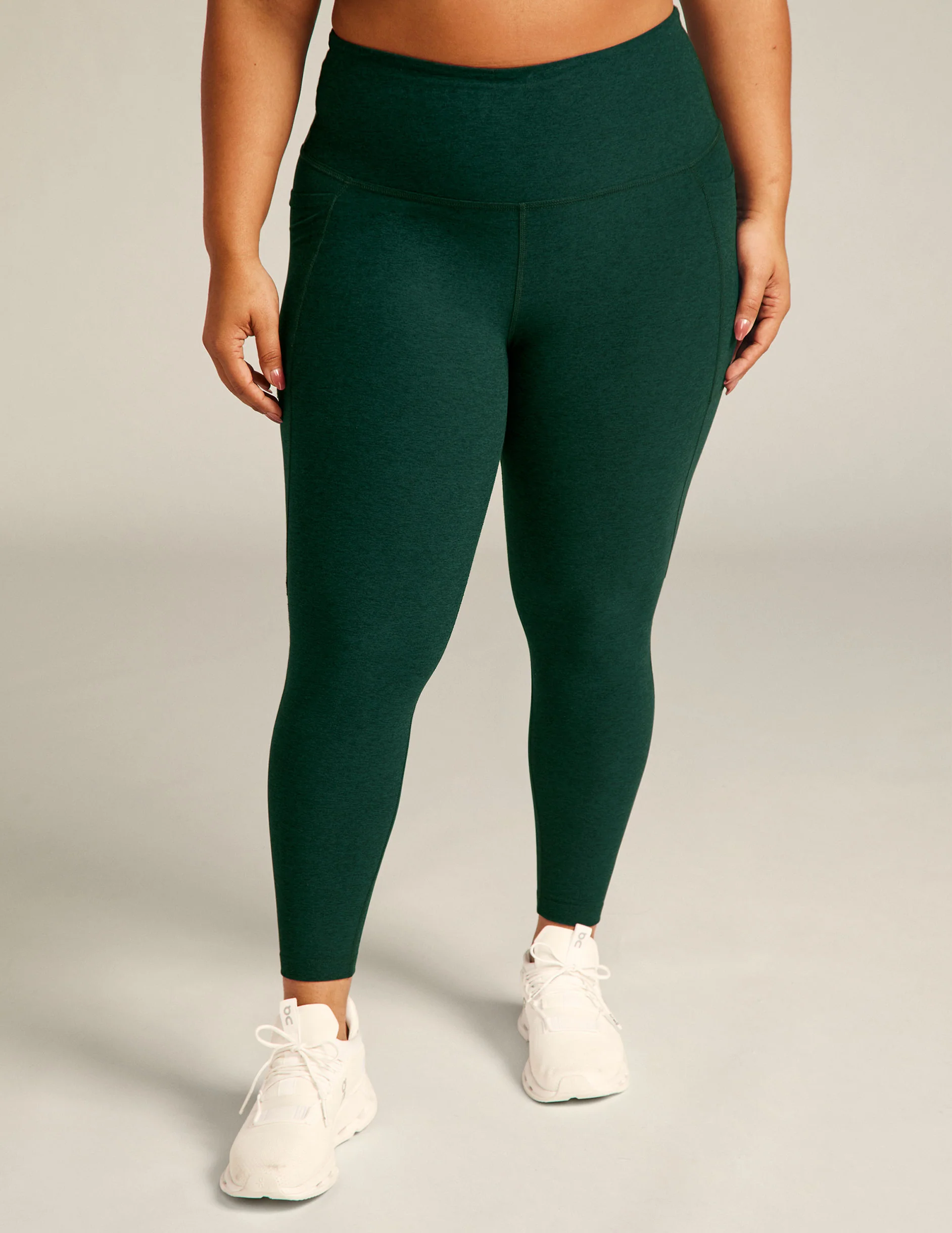 Spacedye Out Of Pocket High Waisted Midi Legging - Onhollan