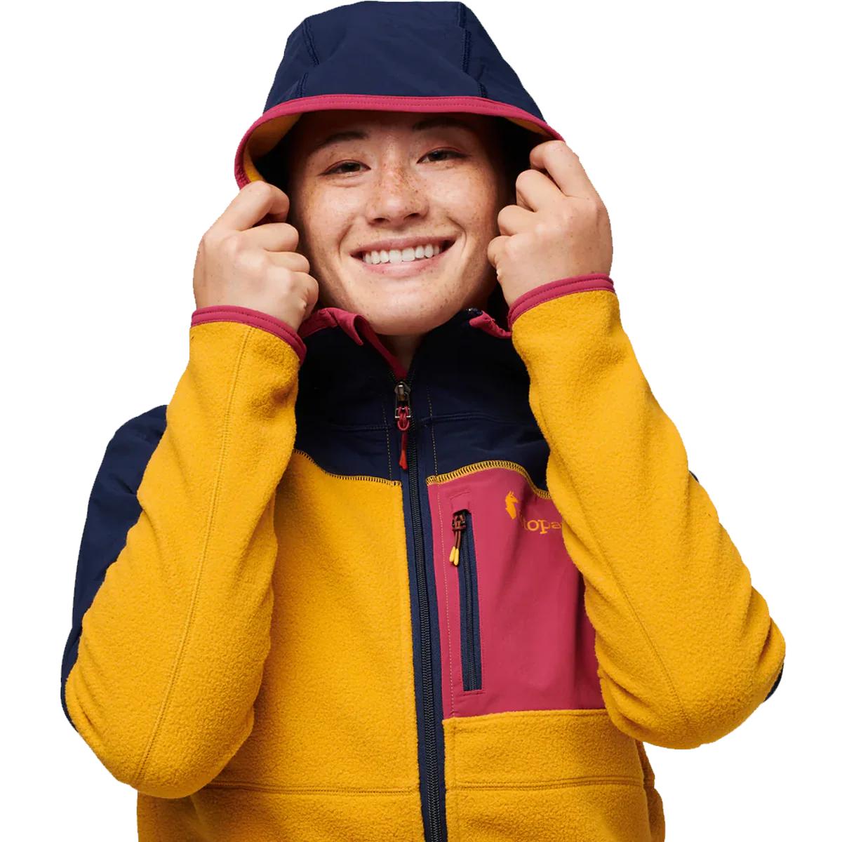 Women's Abrazo Hooded Full Zip Fleece Jacket - Onhollan
