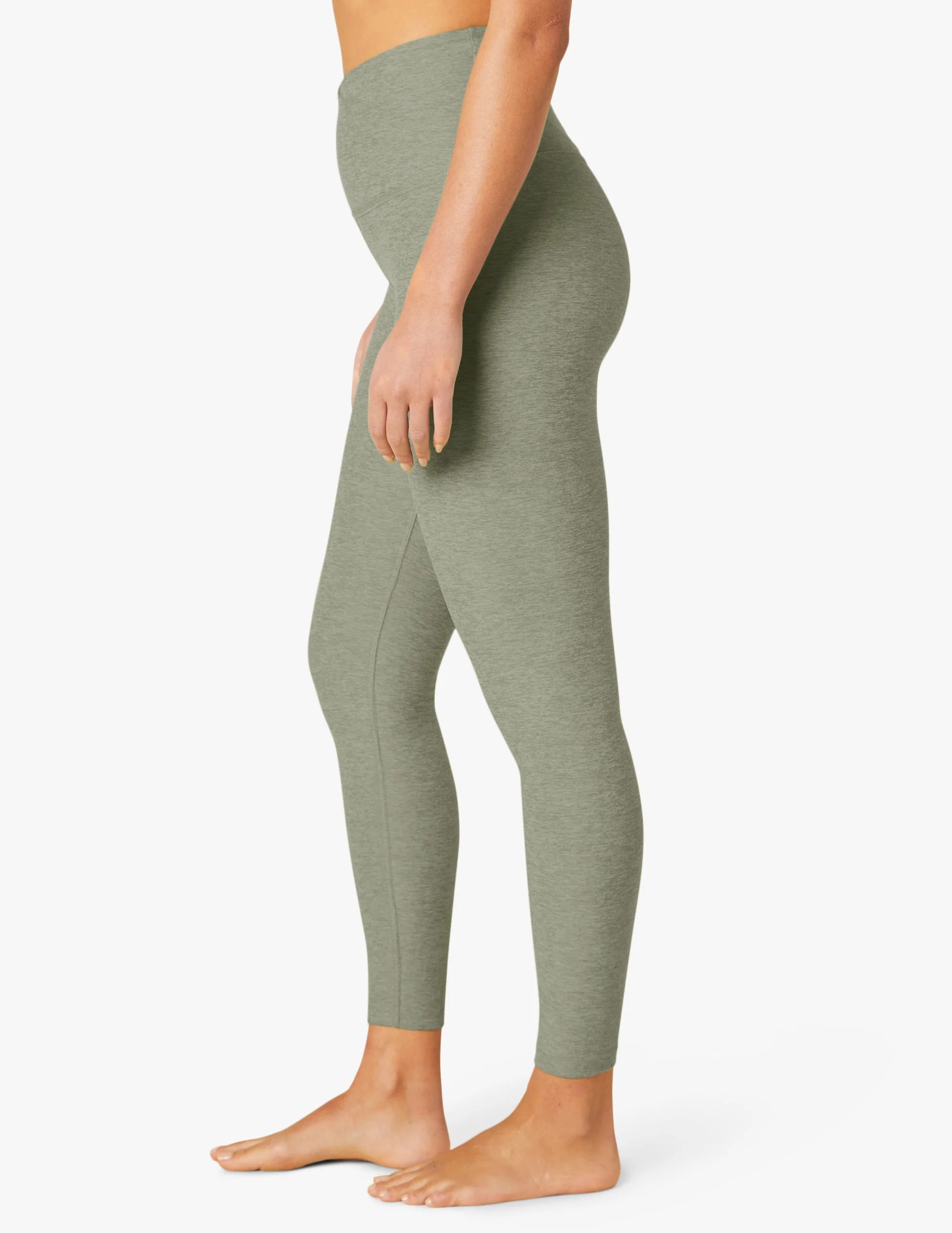 Spacedye At Your Leisure High Waisted Midi Legging - Onhollan