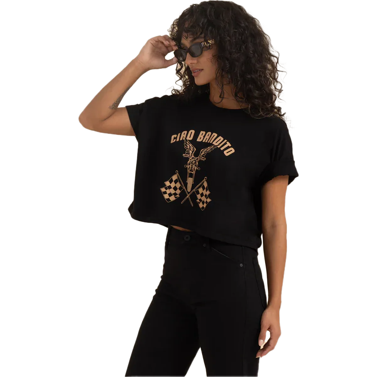 Women's Ciao Cropped Boxy Tee - Onhollan