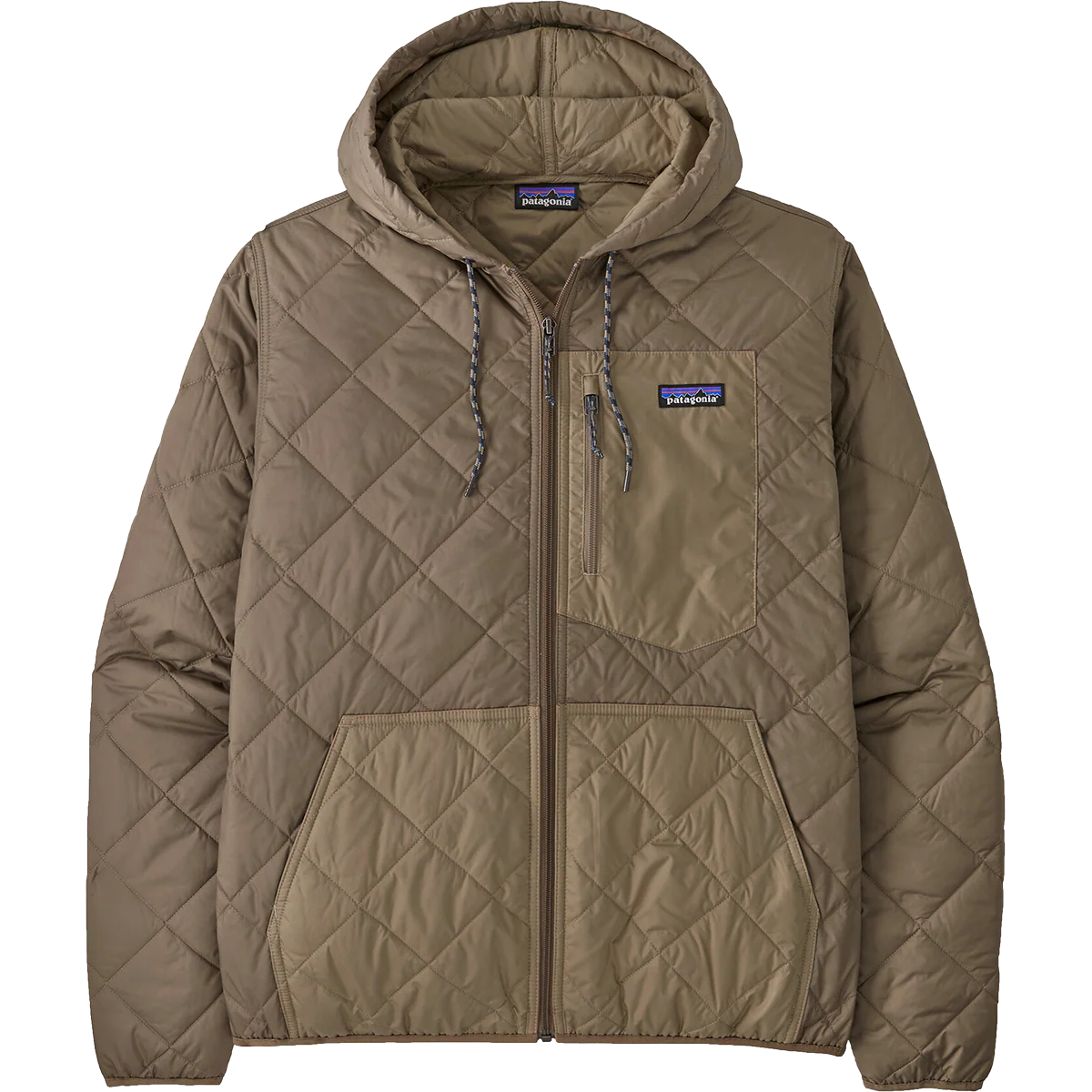 Men's Diamond Quilt Bomber Hoody - Onhollan