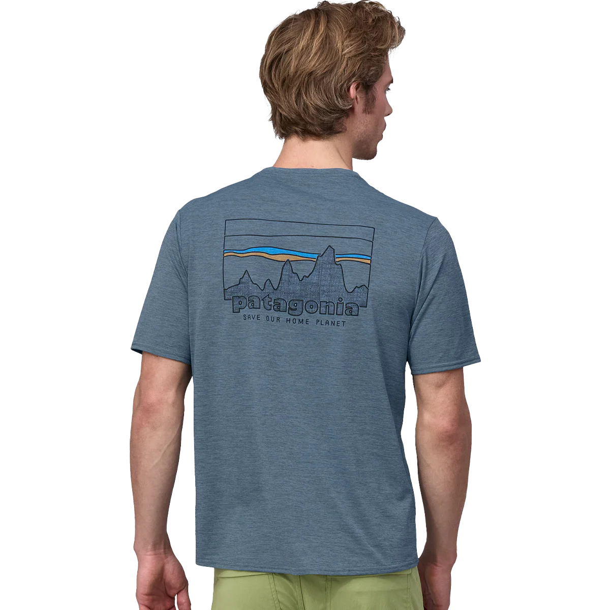 Men's Capilene Cool Daily Graphic Short Sleeve Shirt - Onhollan