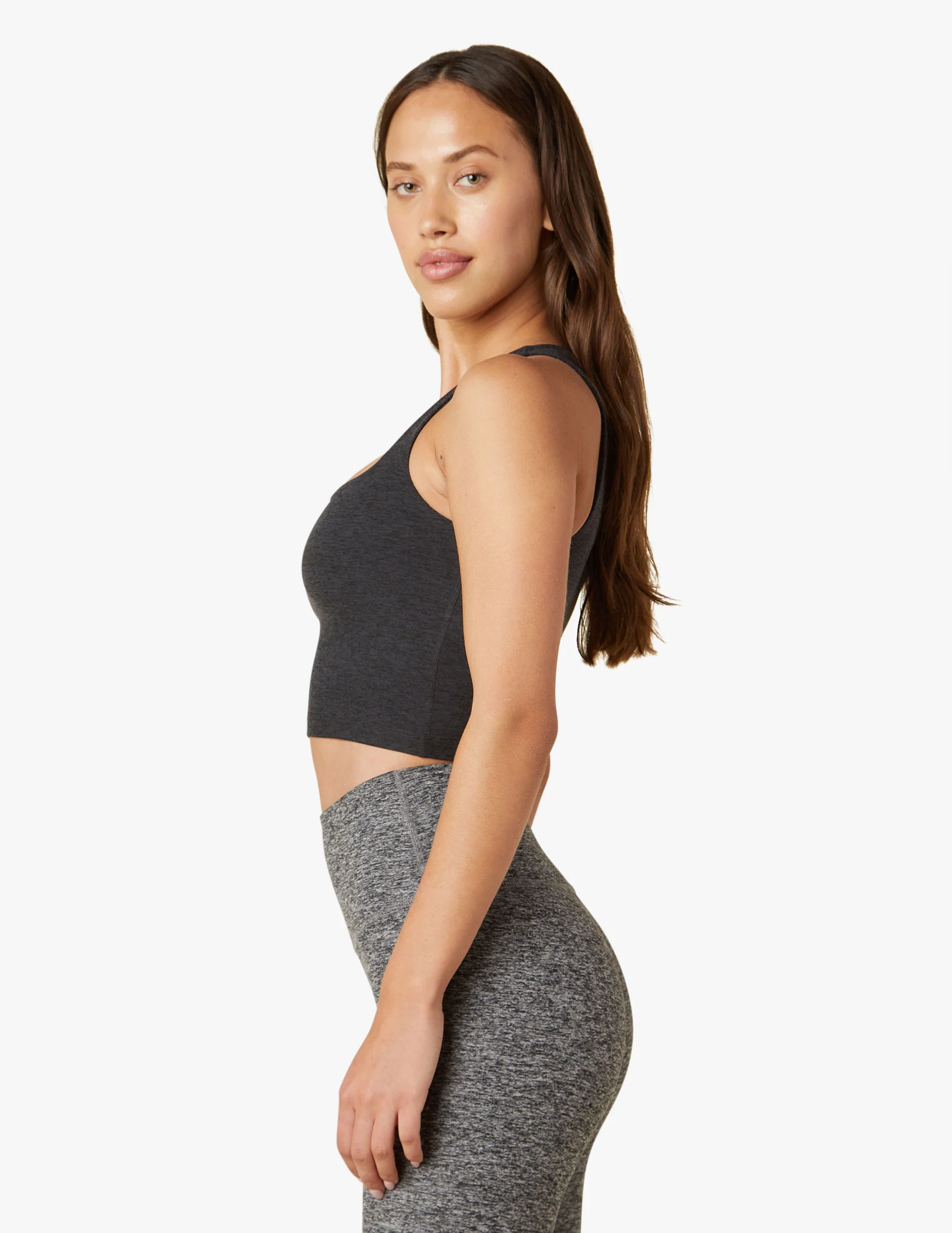 Spacedye Square Neck Cropped Tank - Onhollan